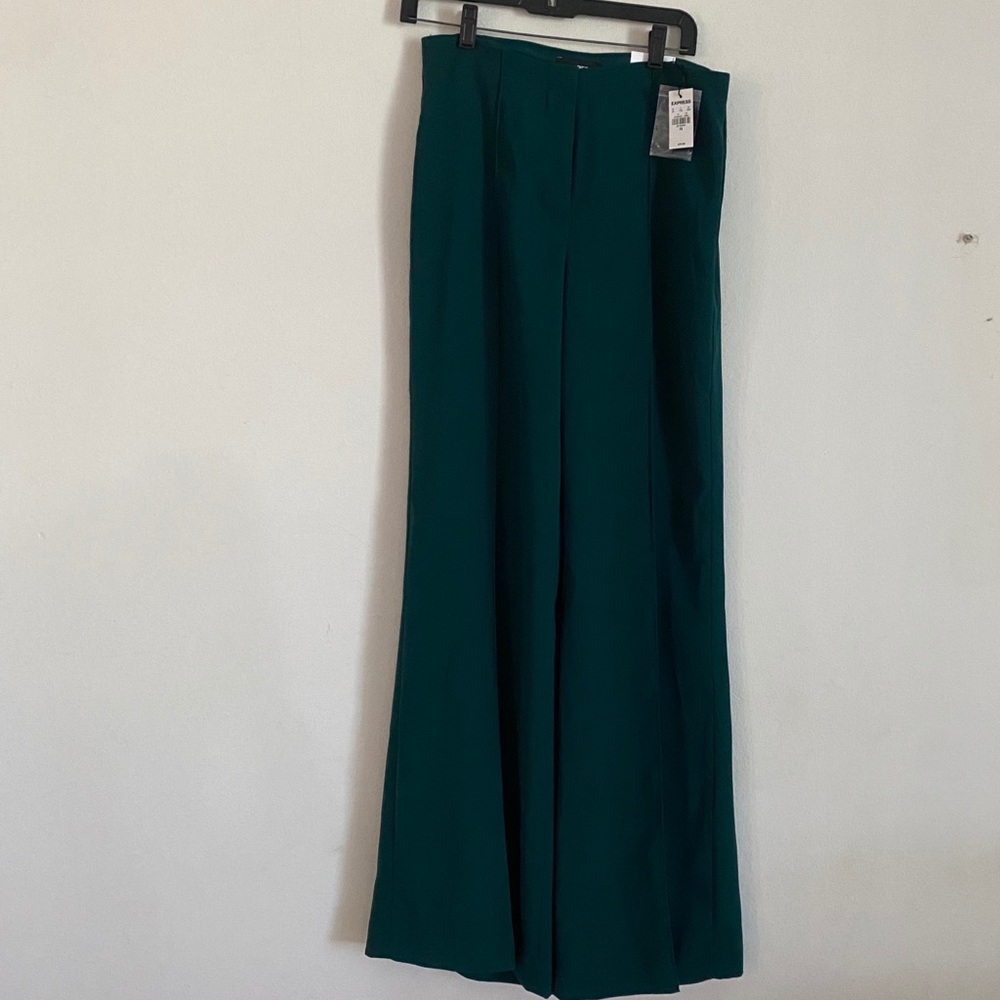 Pantalón Largo Verde de Vestir